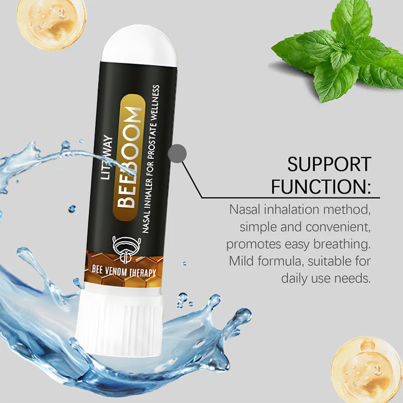 🎄Early Christmas Offer – 50% OFF 🎁New Bee Boom Nasal Inhaler Supports Prostate Health Naturally 🐝