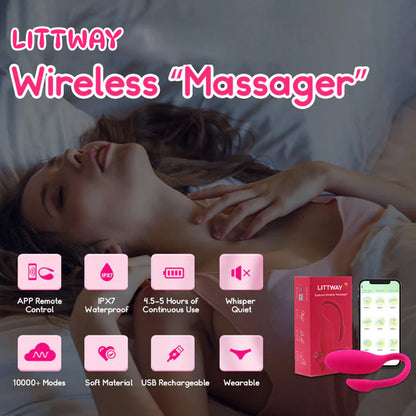 💥 2025 Limited 70% ️OFF 💦 PULSE X15 Wireless Massager 📱 Global Control & 15 Modes