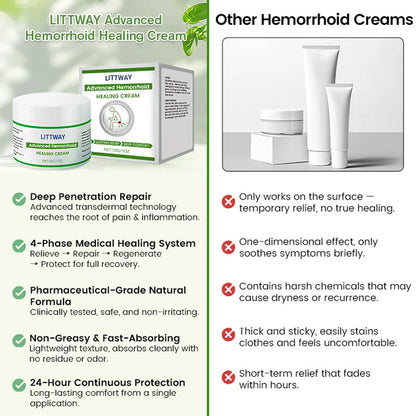 🎄Early Christmas Offer – 50% OFF 🎁 LITTWAY® Advanced Hemorrhoid Healing Cream