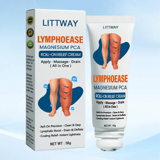 ✅ Official Store: Timilk® LymphoEase Magnesium PCA Roll-On Relief Cream 🔥 FDA Certified (Clinically Proven Relief for Lymphedema, Leg Swelling & Poor Circulation 🩺)