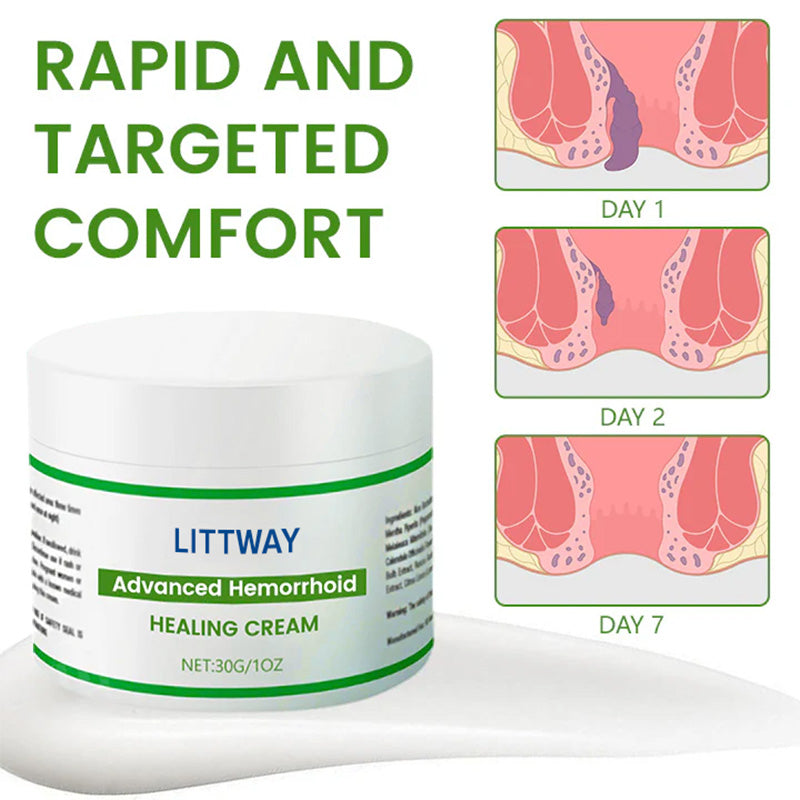 🎄Early Christmas Offer – 50% OFF 🎁 LITTWAY® Advanced Hemorrhoid Healing Cream