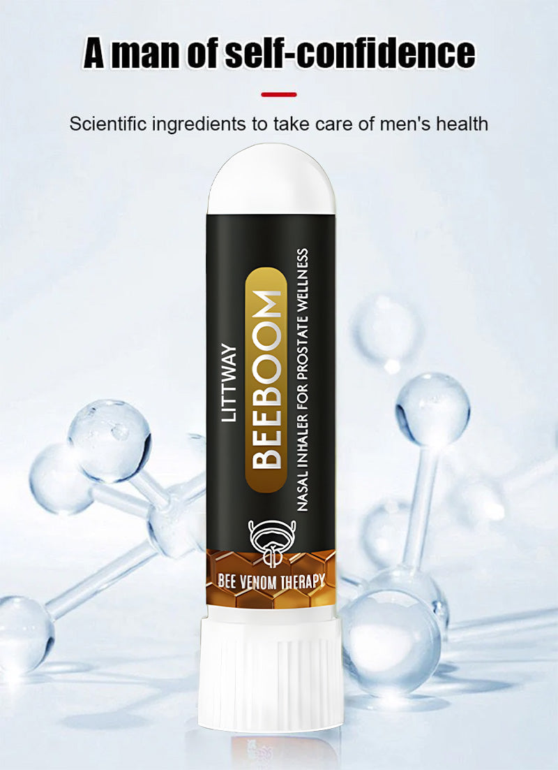 🎄Early Christmas Offer – 50% OFF 🎁New Bee Boom Nasal Inhaler Supports Prostate Health Naturally 🐝