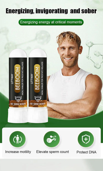 🎄Early Christmas Offer – 50% OFF 🎁New Bee Boom Nasal Inhaler Supports Prostate Health Naturally 🐝