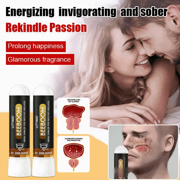 🎄Early Christmas Offer – 50% OFF 🎁New Bee Boom Nasal Inhaler Supports Prostate Health Naturally 🐝