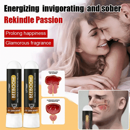 🎄Early Christmas Offer – 50% OFF 🎁New Bee Boom Nasal Inhaler Supports Prostate Health Naturally 🐝