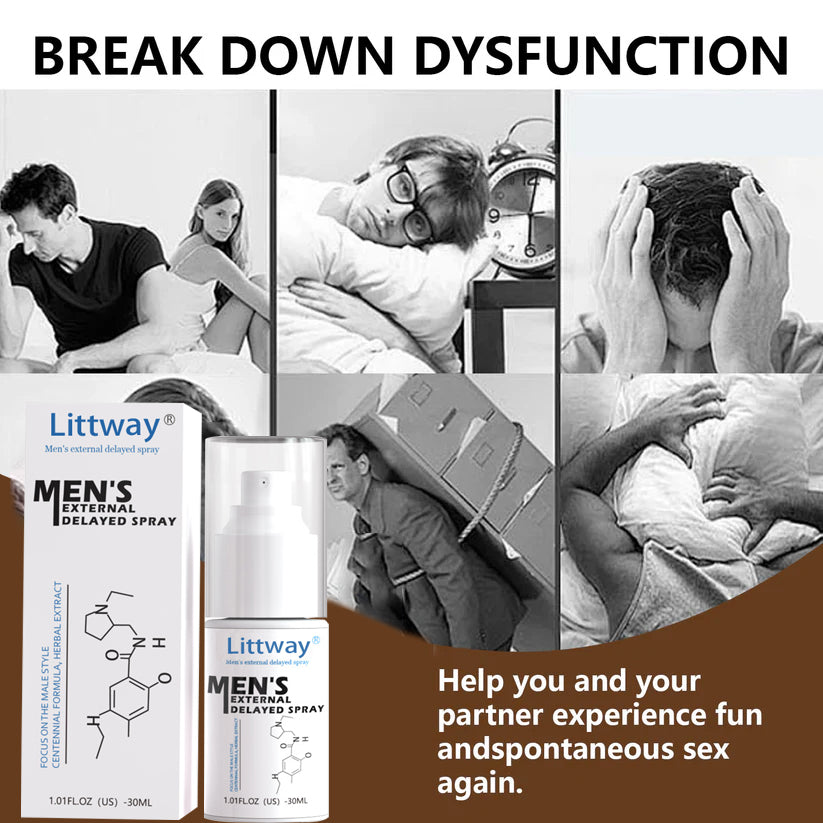 Men’s Intimate Delay Care Spray 💪 — 【Instant effect, enhance confidence and performance】