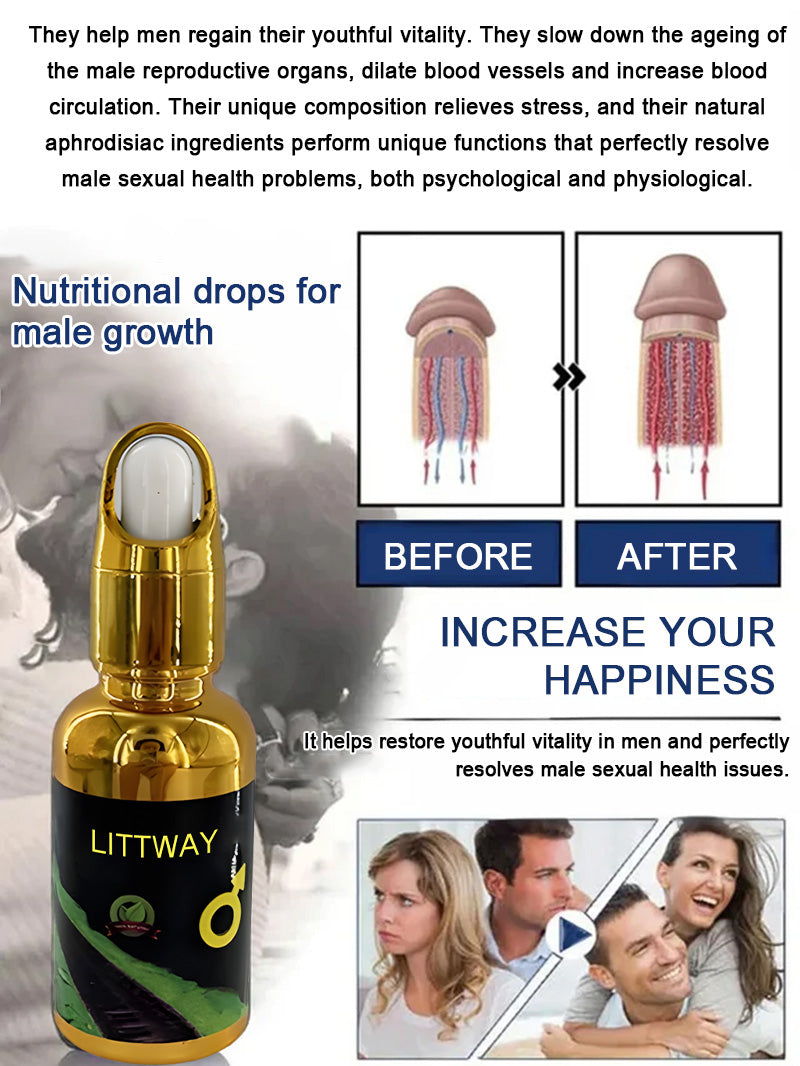 [Effective in one second]LITTWAY™ Men's Private Care Essential Oil