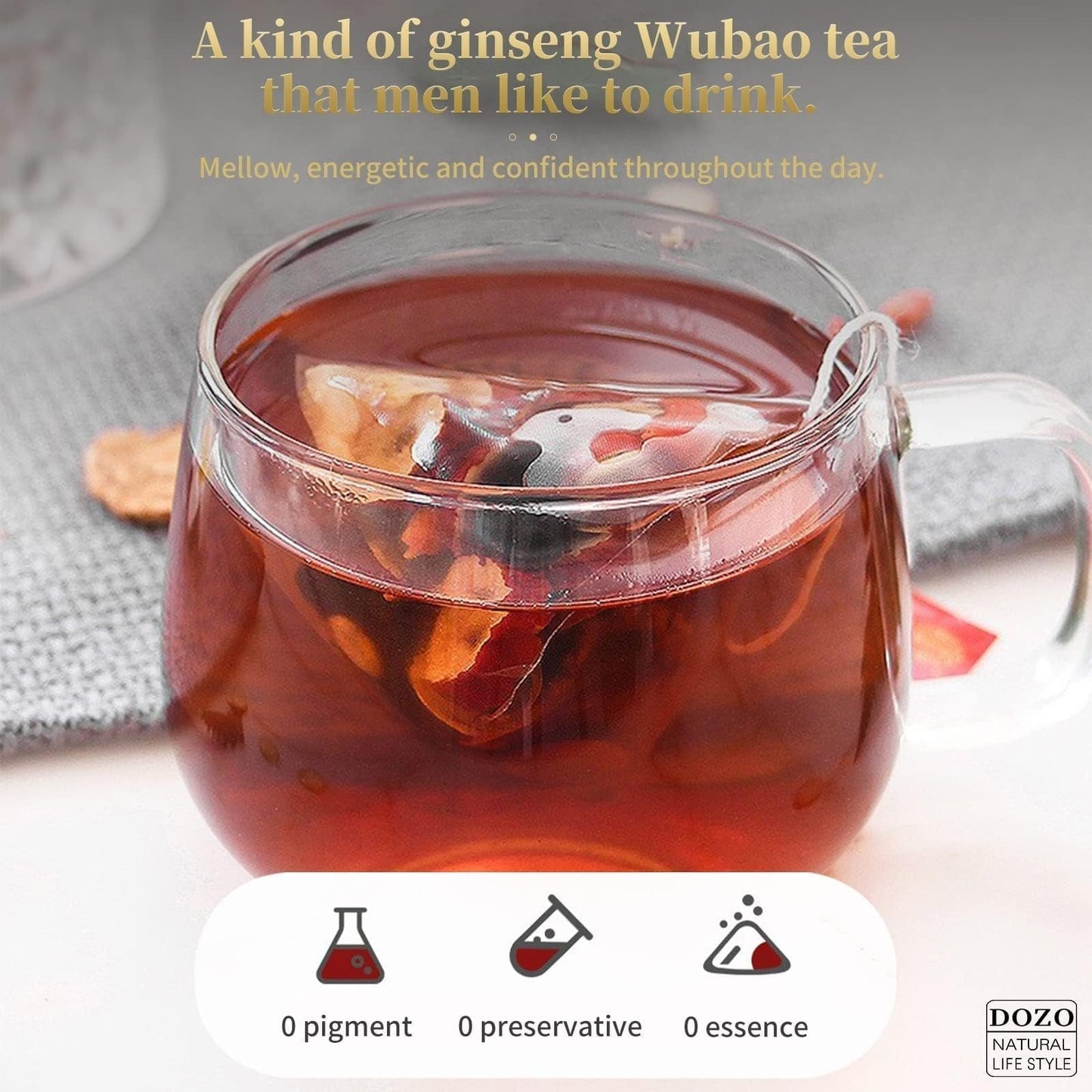 🎄Early Christmas Offer – 50% OFF 🎁LITTWAY™ Ginseng & Mulberry Herbal Tea