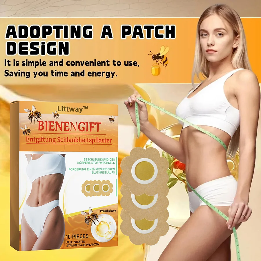 💥 2025 Limited 70% ️OFF🐝 - Littway™ BeeSlim Bee Venom Fat-Burning Patch