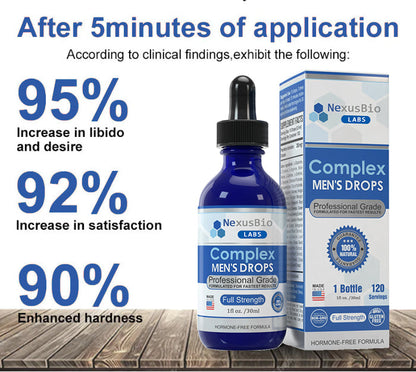 NexusBio® Labs Complex Men's Drops🚀🛬【💥3rd Anniversary Store Celebration Sale💥】