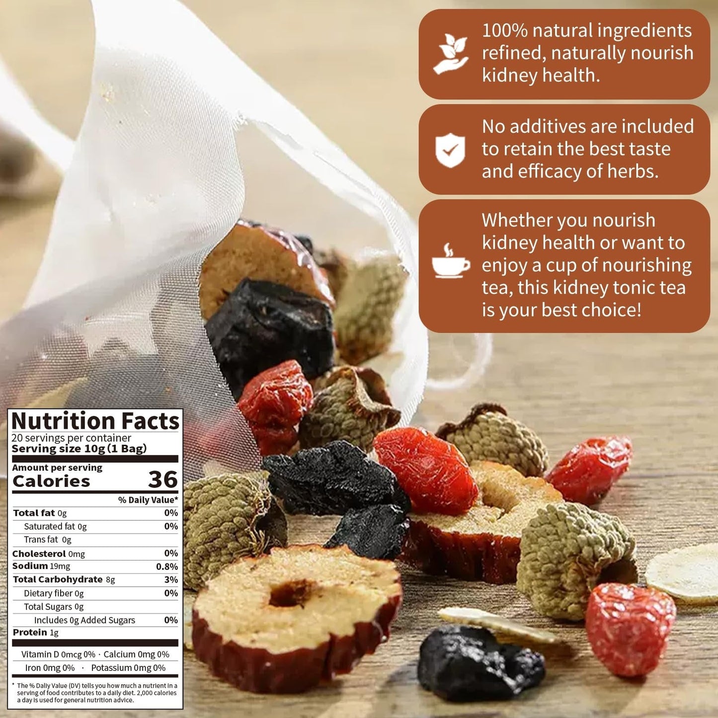 🎄Early Christmas Offer – 50% OFF 🎁LITTWAY™ Ginseng & Mulberry Herbal Tea