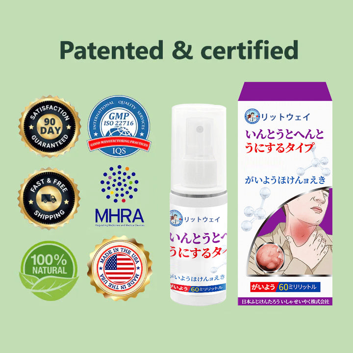 🔥Last Day Promotion 80% OFF - LITTWAY™ Advanced Throat & Lung Spray