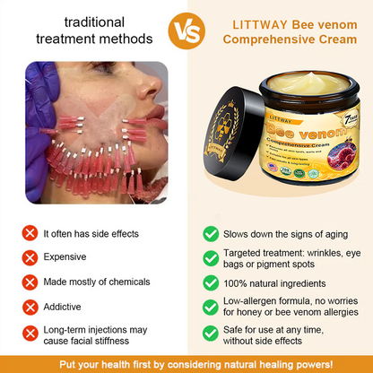 Made and Shipped from USA ✨ LITTWAY™ Bee venom Comprehensive Cream 🔥 LAST DAY 80% OFF 💎💎