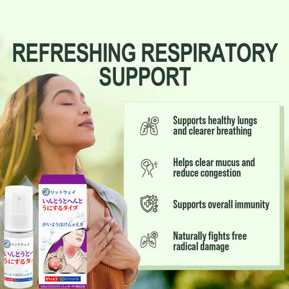 🔥Last Day Promotion 80% OFF - LITTWAY™ Advanced Throat & Lung Spray