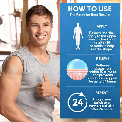 ✅FDA Approved LITTWAY™ DoubleNano COPD Relief Patch (💝 Cough, wheezing, shortness of breath, sputum, stuffy nose, bronchitis, bronchitis, allergy symptoms, lung discomfort)