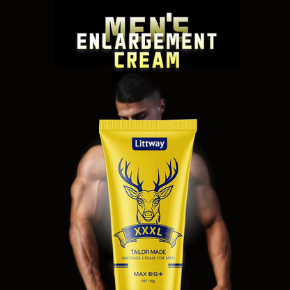 Final 3 Hours: 60% OFF🔥 Littway™ DeerHorn Male Vitality Massage Cream🦌