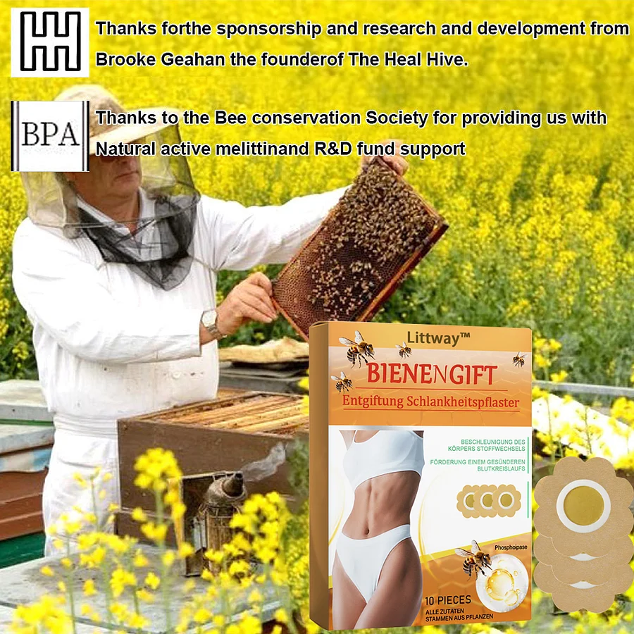 💥 2025 Limited 70% ️OFF🐝 - Littway™ BeeSlim Bee Venom Fat-Burning Patch