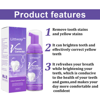 Smile Bright in Just 3 Days—Littway™ V Smile Whitening Toothpaste