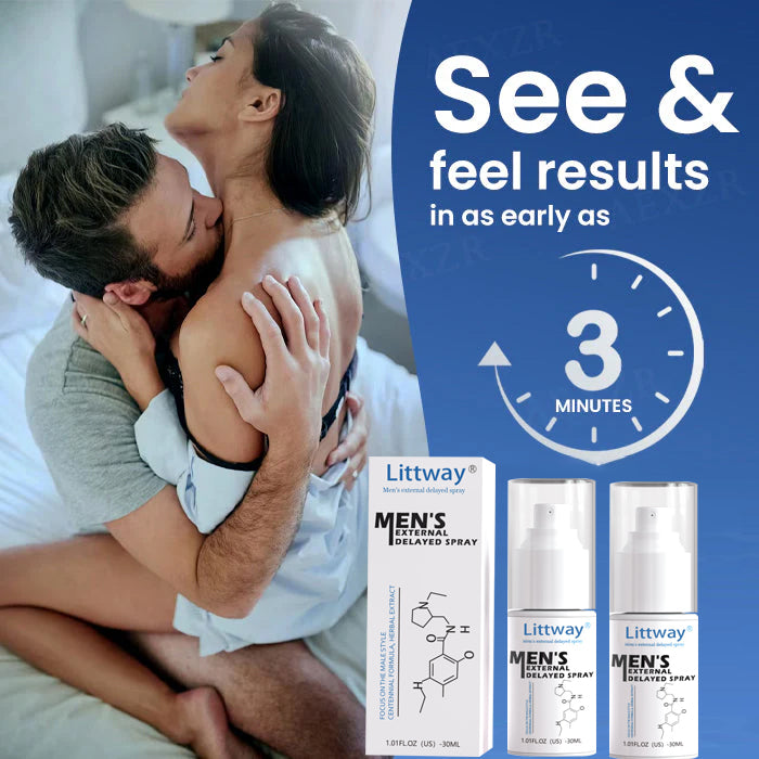 Men’s Intimate Delay Care Spray 💪 — 【Instant effect, enhance confidence and performance】
